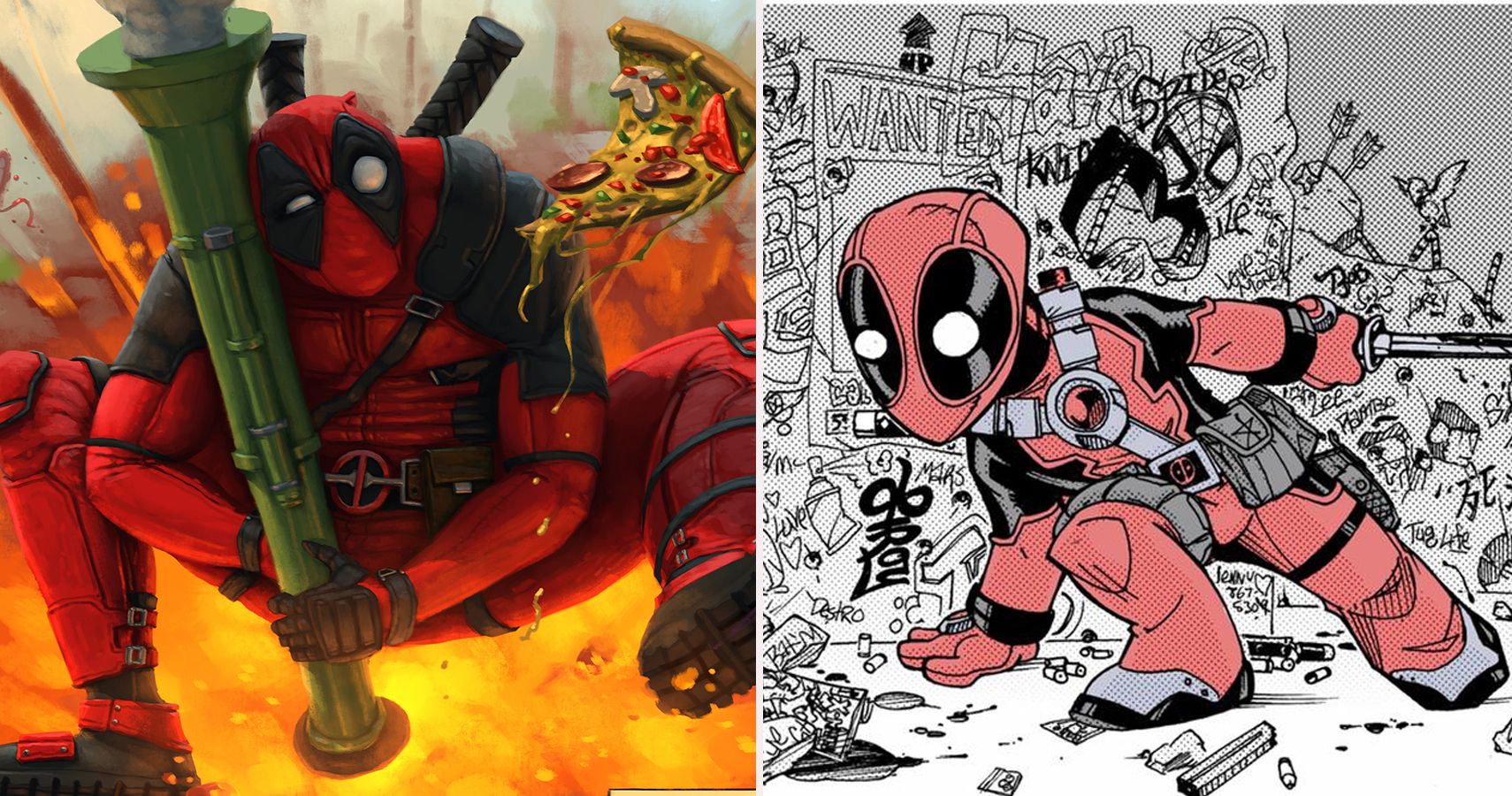 Marvel: 10 Deadpool Art Pictures You To