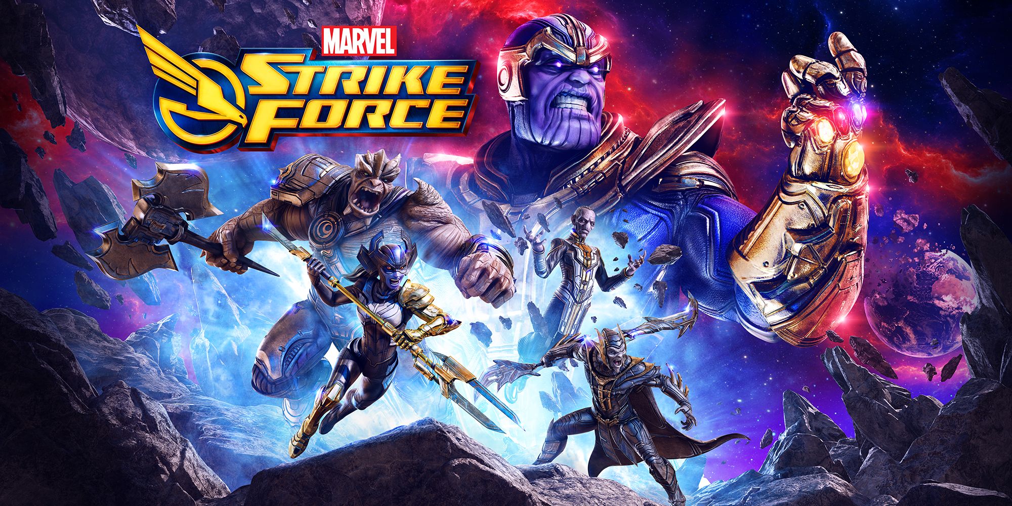 Marvel Strike Force gacha game