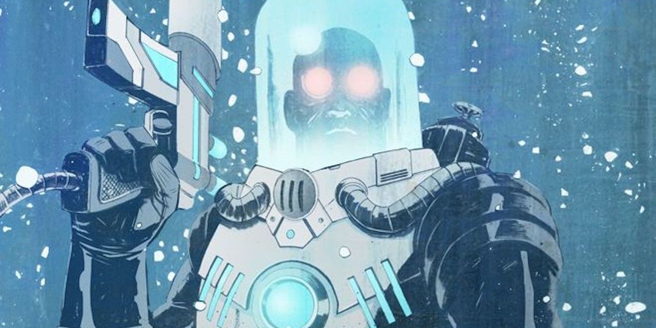 Mister Freeze wields his ice gun in DC Comics