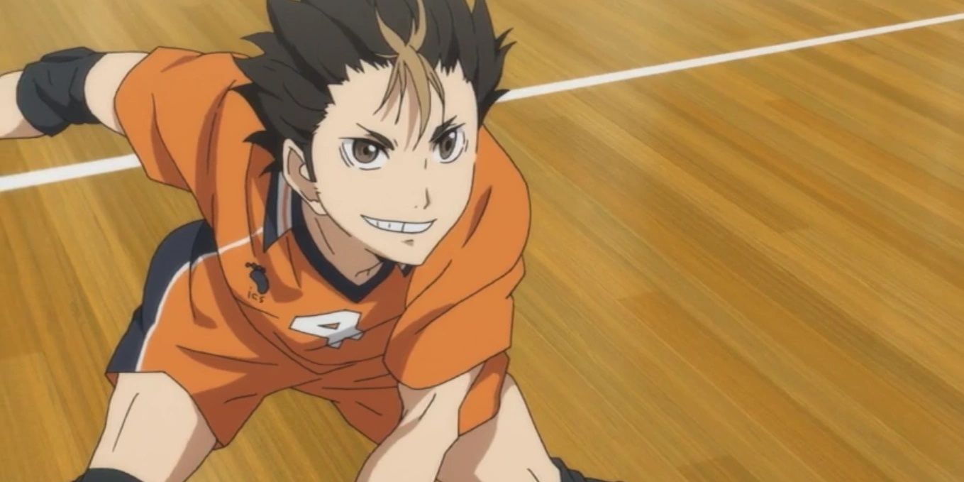 Nishinoya Haikyuu Cropped