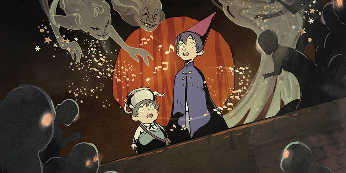 Wirt and Greg perform in Over the Garden Wall: Soulful Symphonies