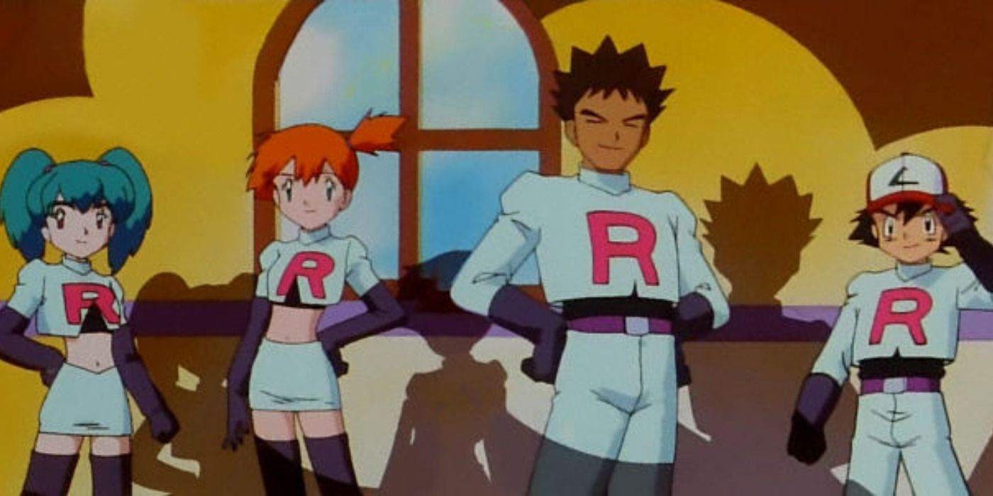 Pokemon Ash Misty Brock as Team Rocket