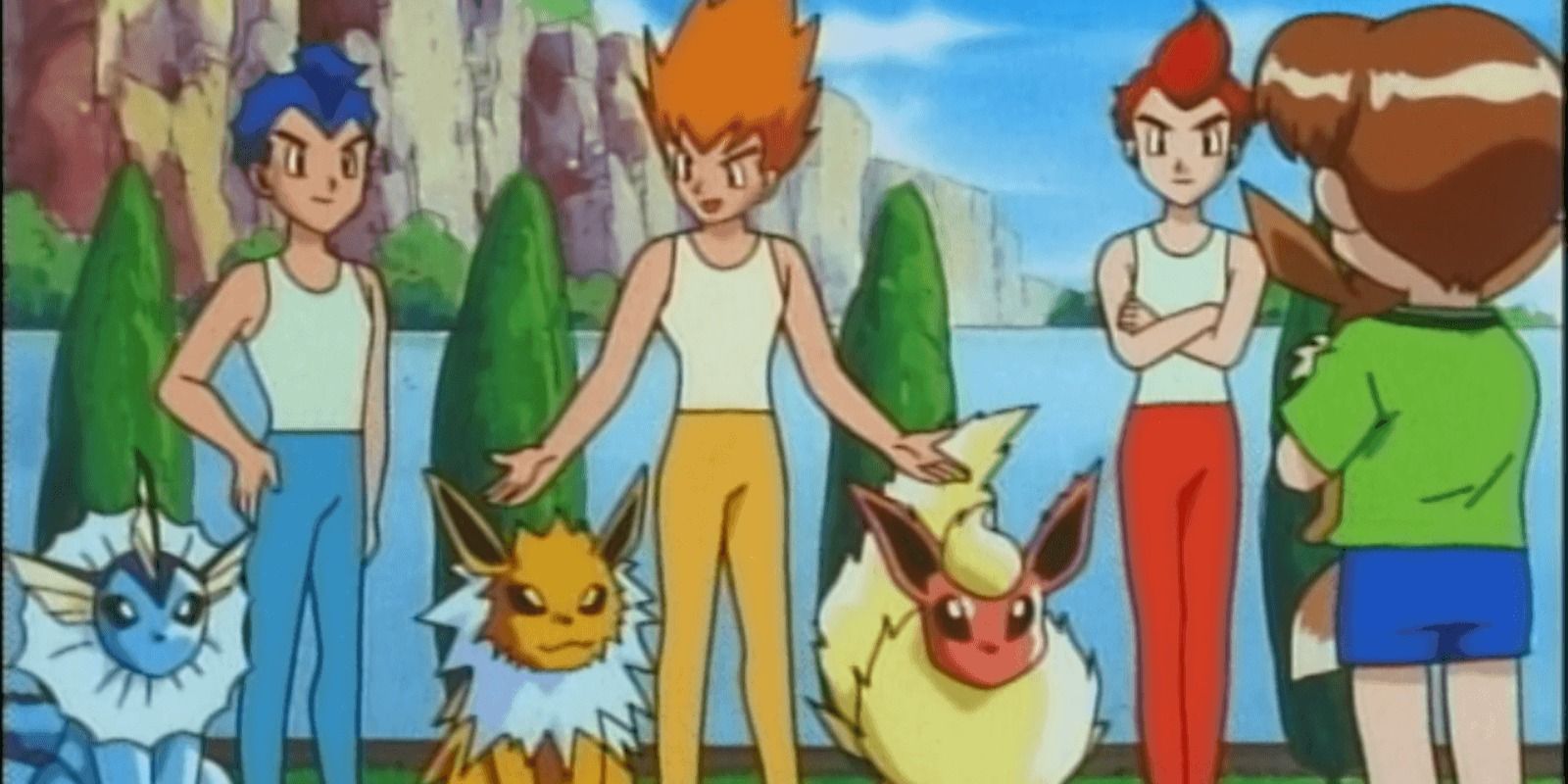 The Eevee Brothers in the Pokémon anime