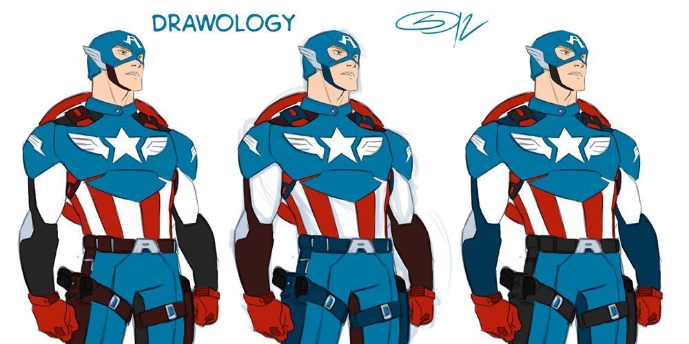 Marvel: 10 Fan Redesigned Captain America Costumes That Are Better Than 