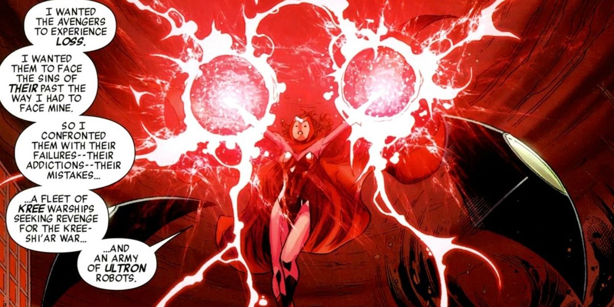 Scarlet Witch Evil Cropped