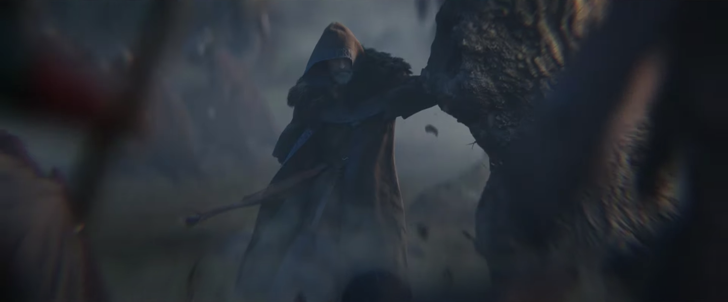 Odin appears on the battlefield in Assassin's Creed Valhalla