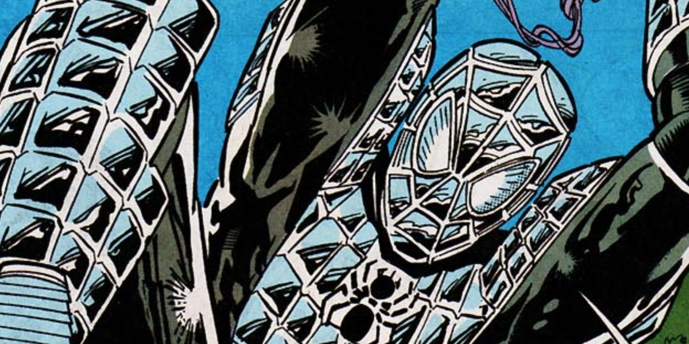 An image of Spider-Man in his Spider-Armor from Marvel Comics
