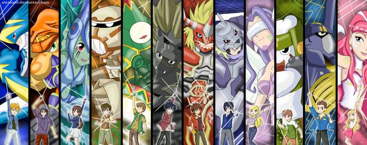 Digimon 10 Pieces Of Digimon Frontier Fan Art We Love Cbr