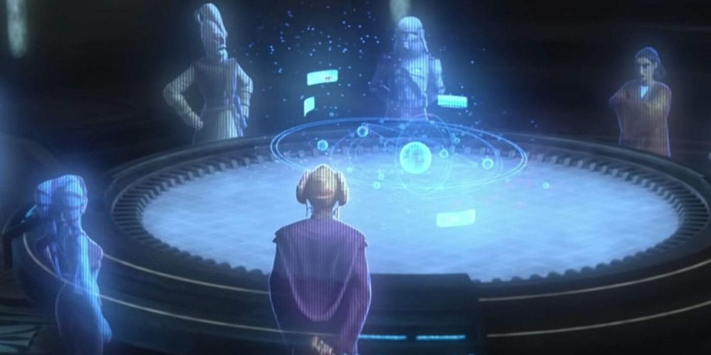 Star Wars The Clone Wars- Jedi Council