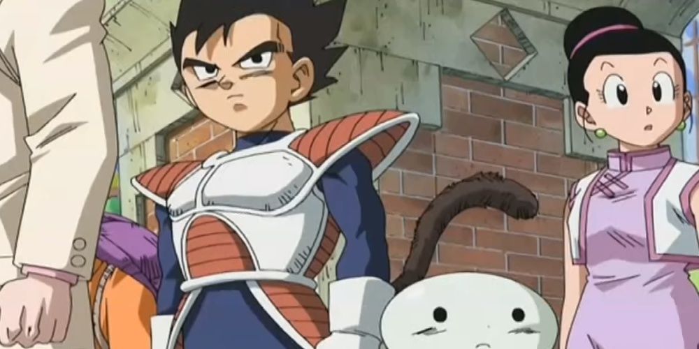 Vegeta's brother Tarble and his wife