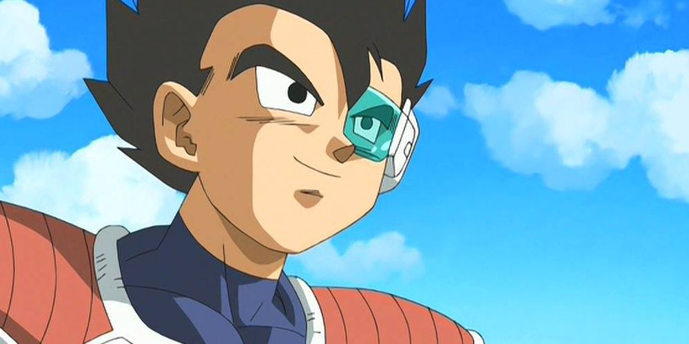 Tarble, son of King Vegeta, as he appears in the Dragon Ball Z OVA