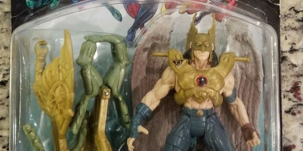 An image of Hawkman from the Total Justice toyline