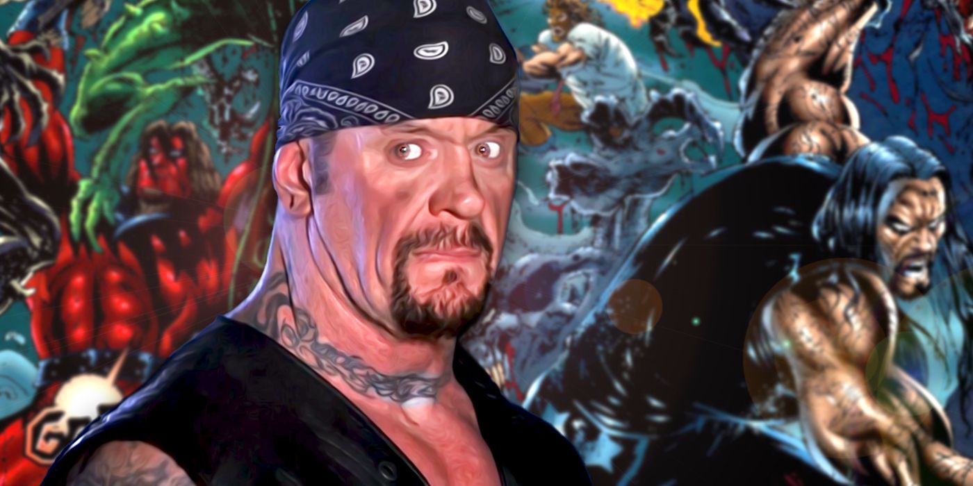 Undertaker Boneyard match comic
