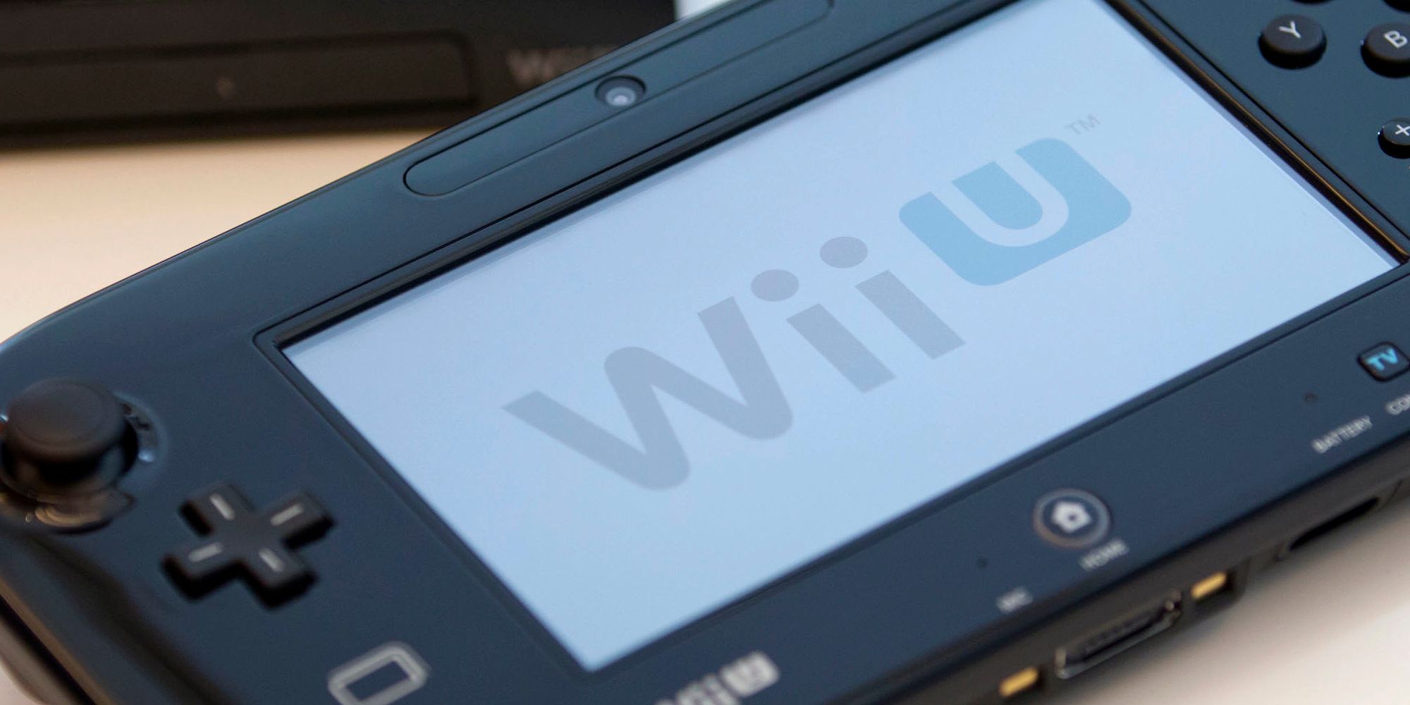 The Wii U GamePad