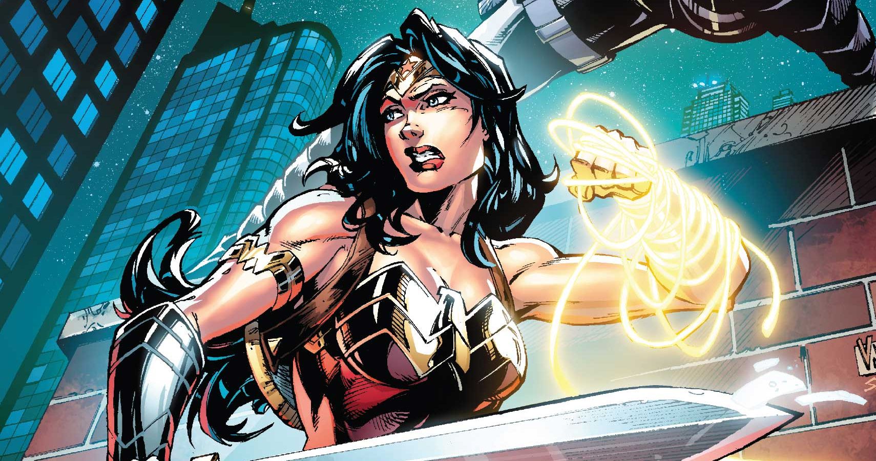 Wonder Woman Hoodie: Lasso Some Bad Guys