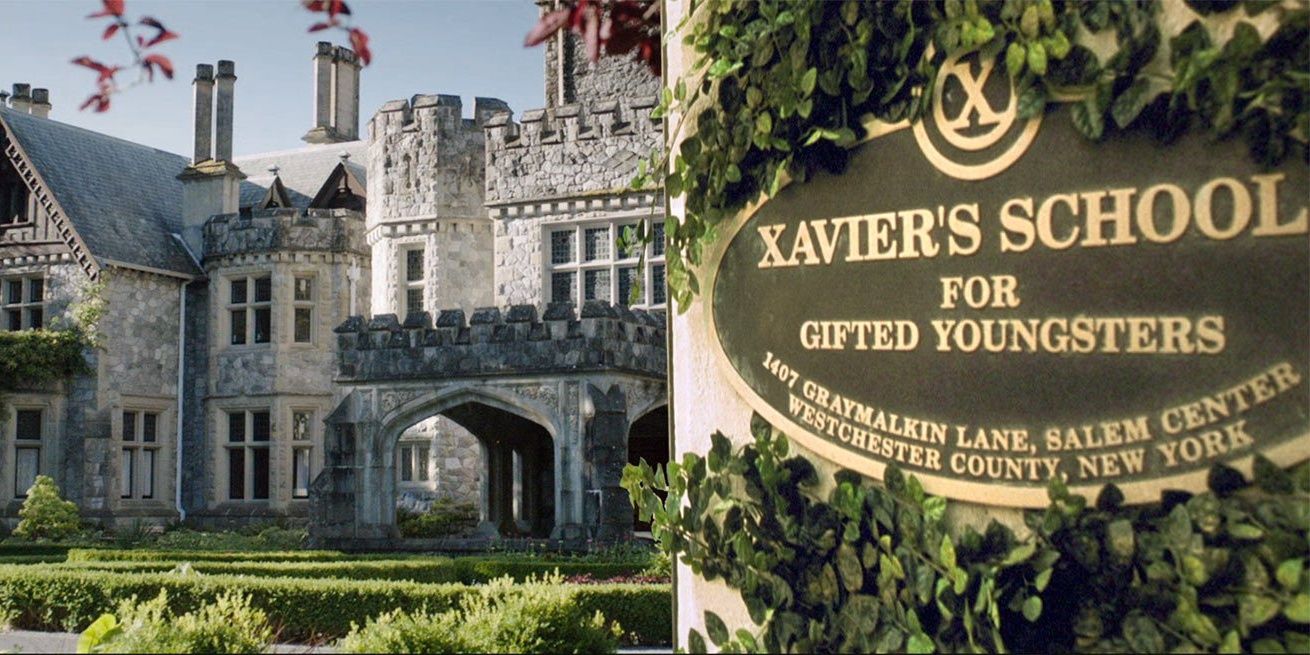The X-Mansion, home of Xavier's School For Gifted Youngsters. 