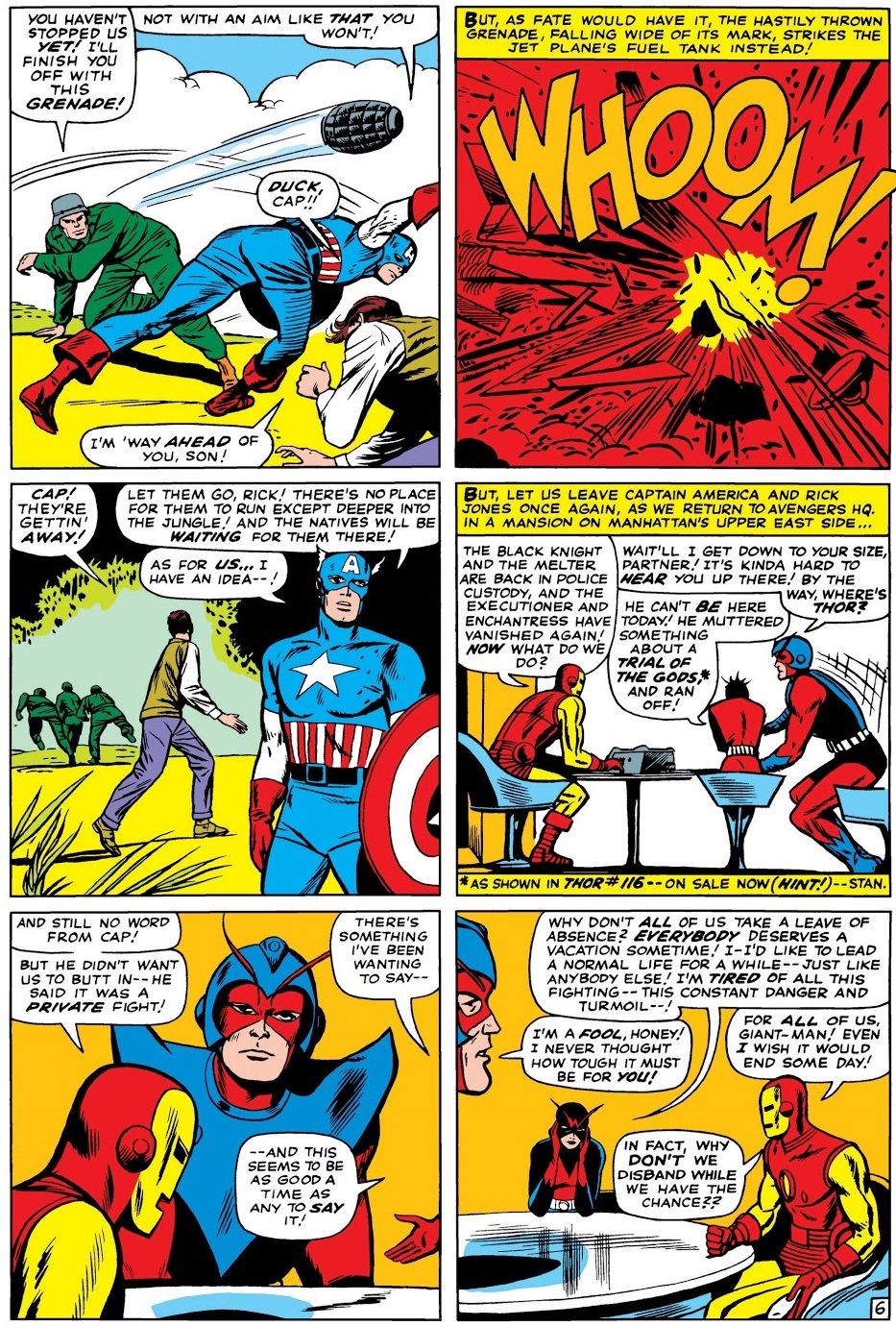 When the Avenges' Old Order Changeth...Whether Thor Wanted To Or Not
