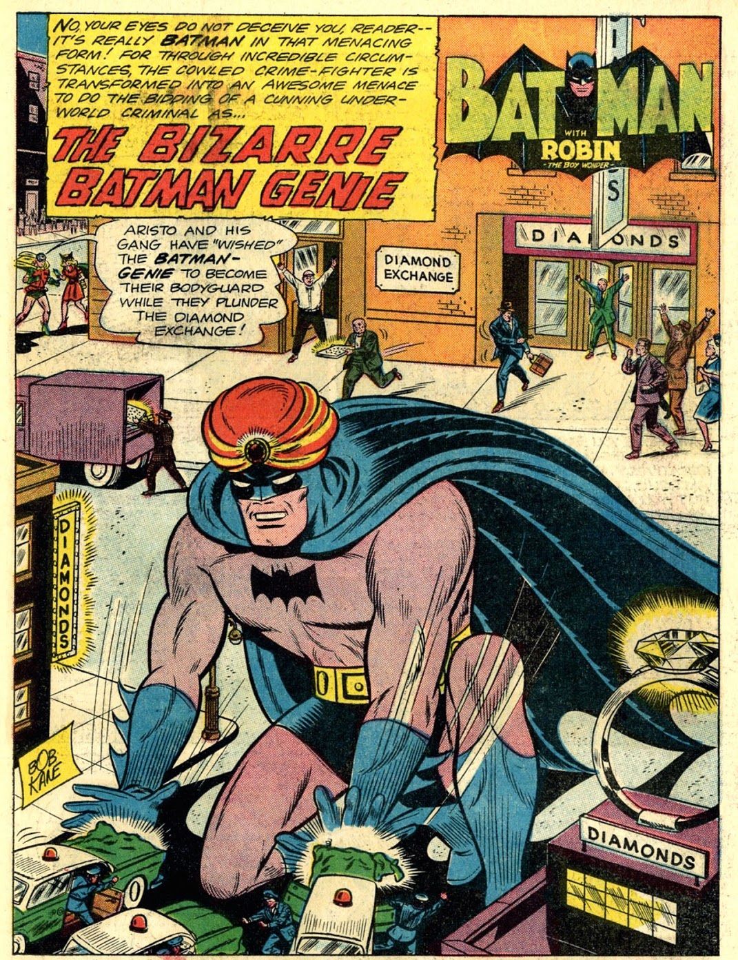 That Time Batman Was Transformed Into a Magical Genie!