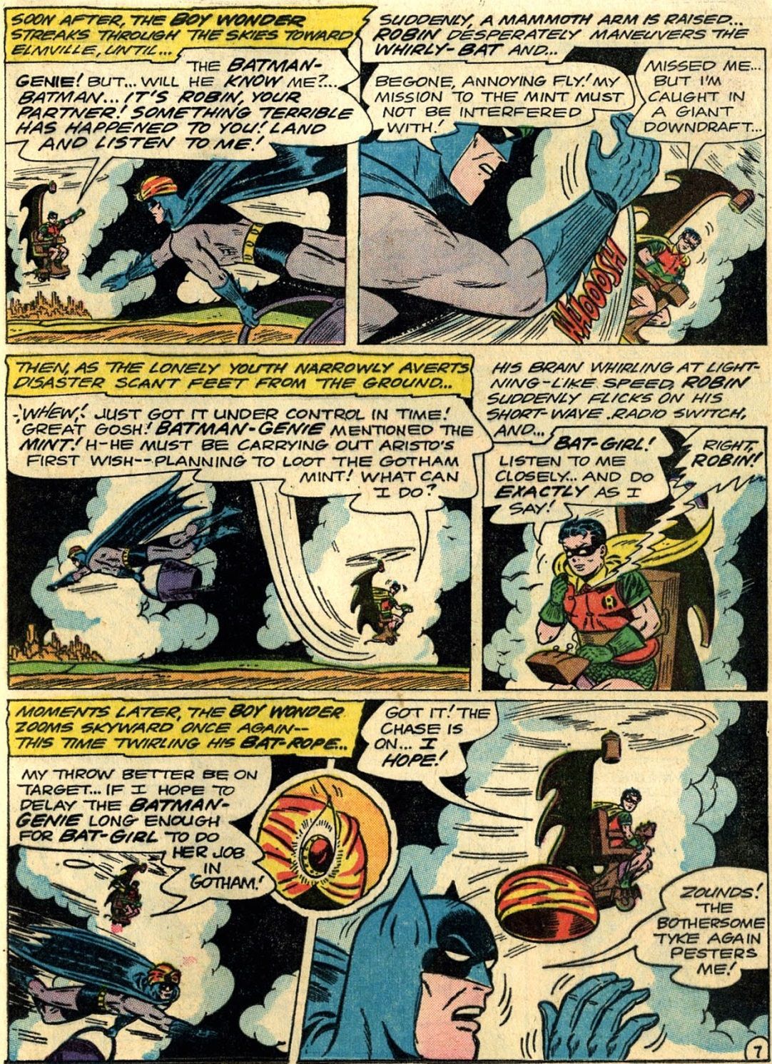 That Time Batman Was Transformed Into a Magical Genie!
