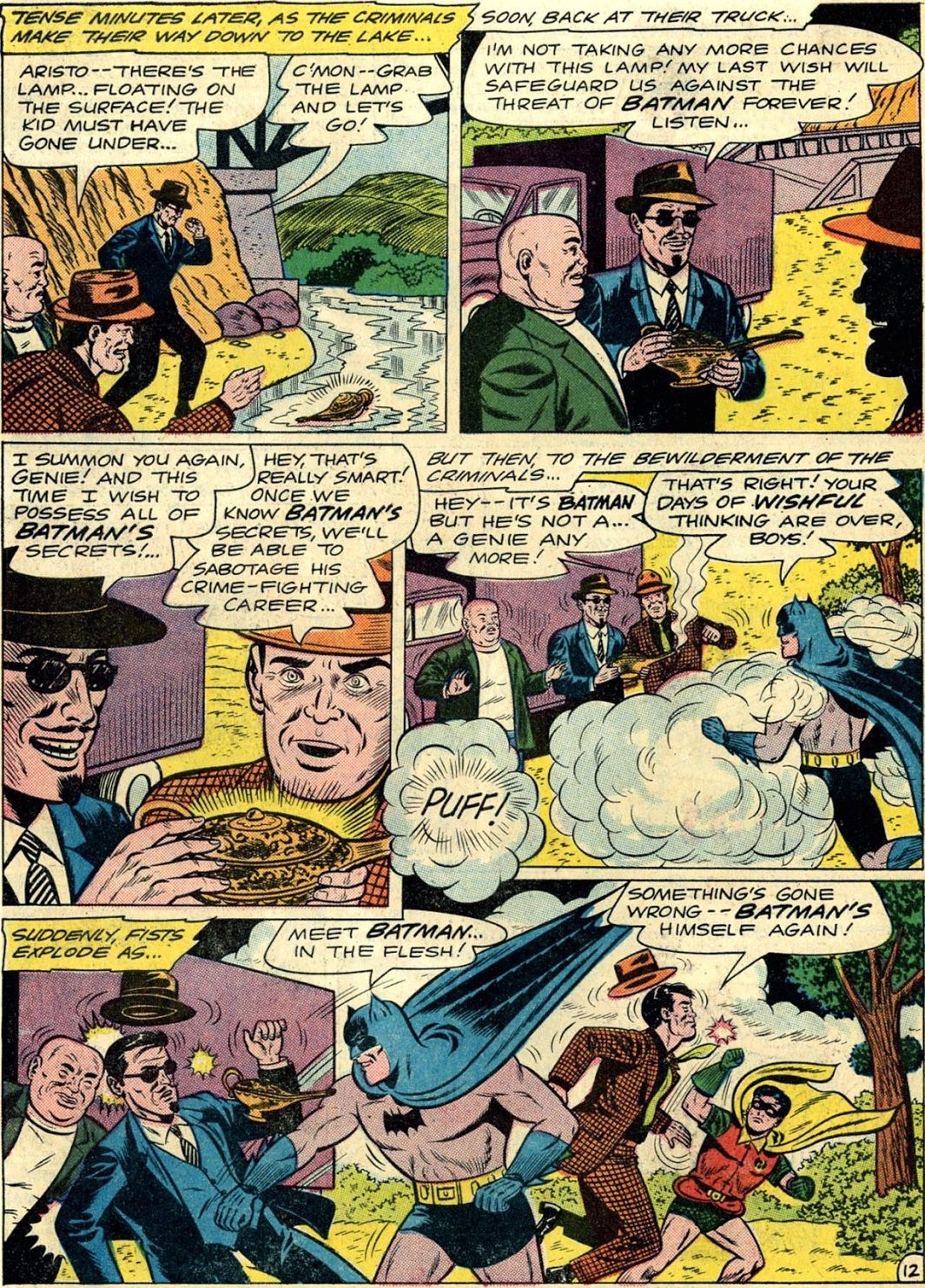 That Time Batman Was Transformed Into a Magical Genie!