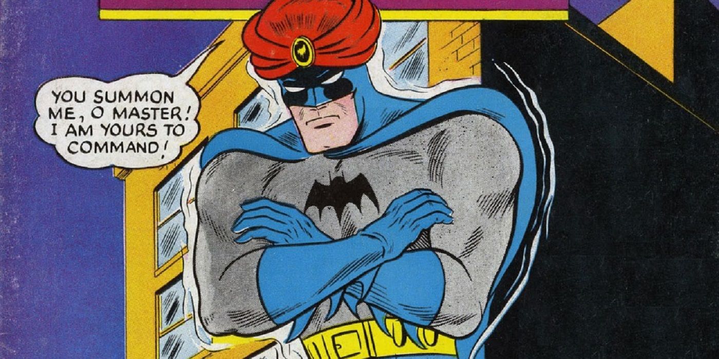 That Time Batman Was Transformed Into a Magical Genie!