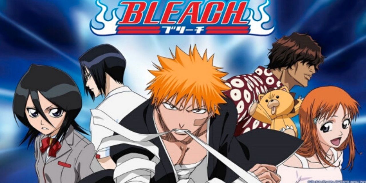 the bleach anime's main characters in a group