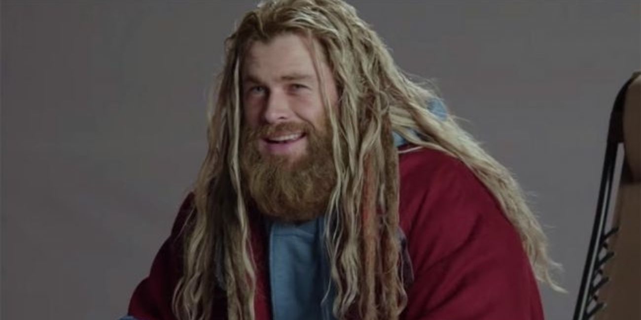 Chris Hemsworth as Bro Thor in Endgame