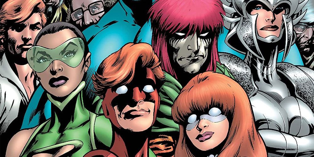 ClanDestine Comic characters in a group shot