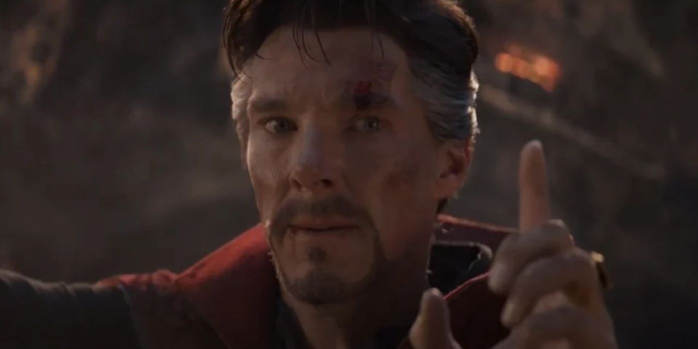 An image of Doctor Strange in Avengers: Endgame.