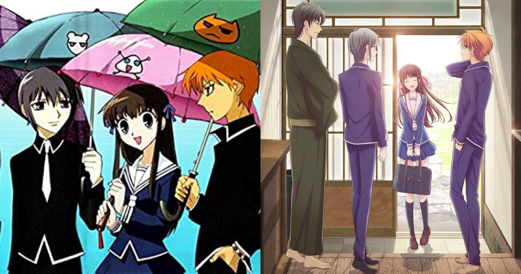 FRUITS BASKET REBOOT 2019 2001 ANIME CHARACTER COMPARISON! AYAME