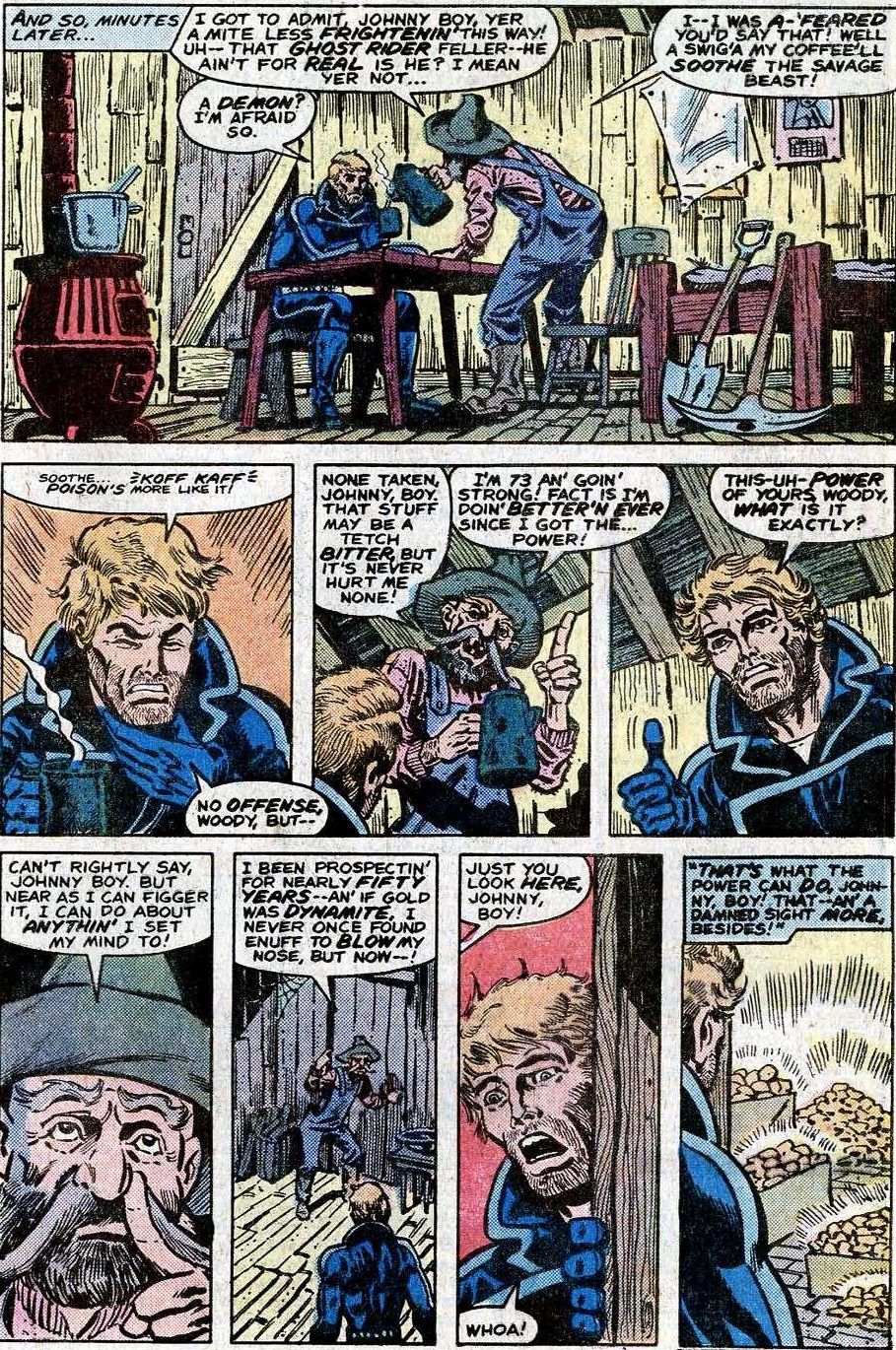 When Ghost Rider Ran Into an Old Prospector...Who Could Control Reality?