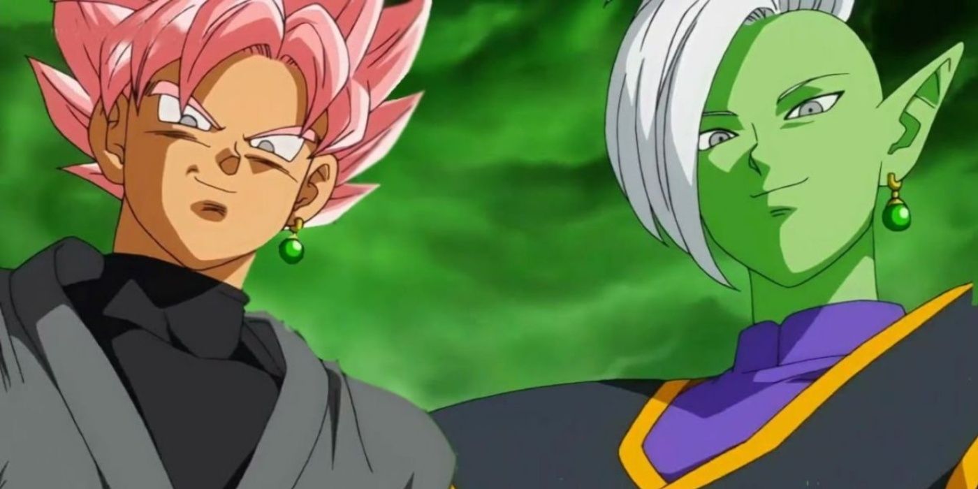 Goku Black and Zamasu in Dragon Ball Super