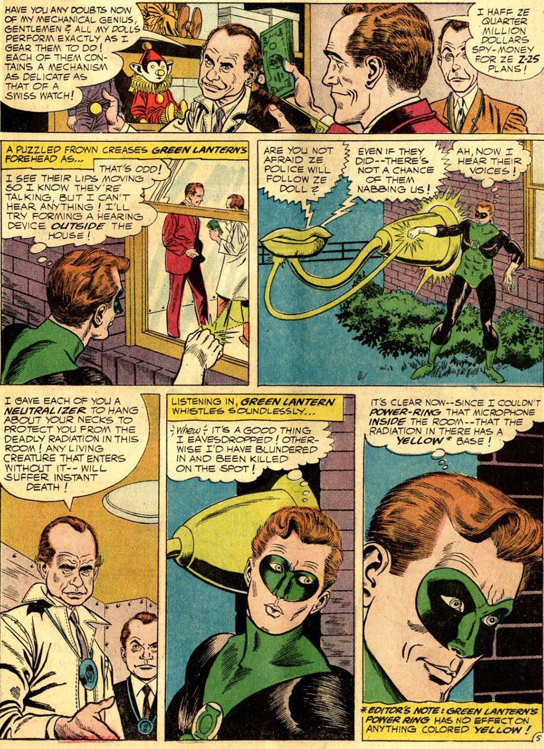 Green Lantern's Ring Won't Work Against Yellow, But What If He Was a Robot?