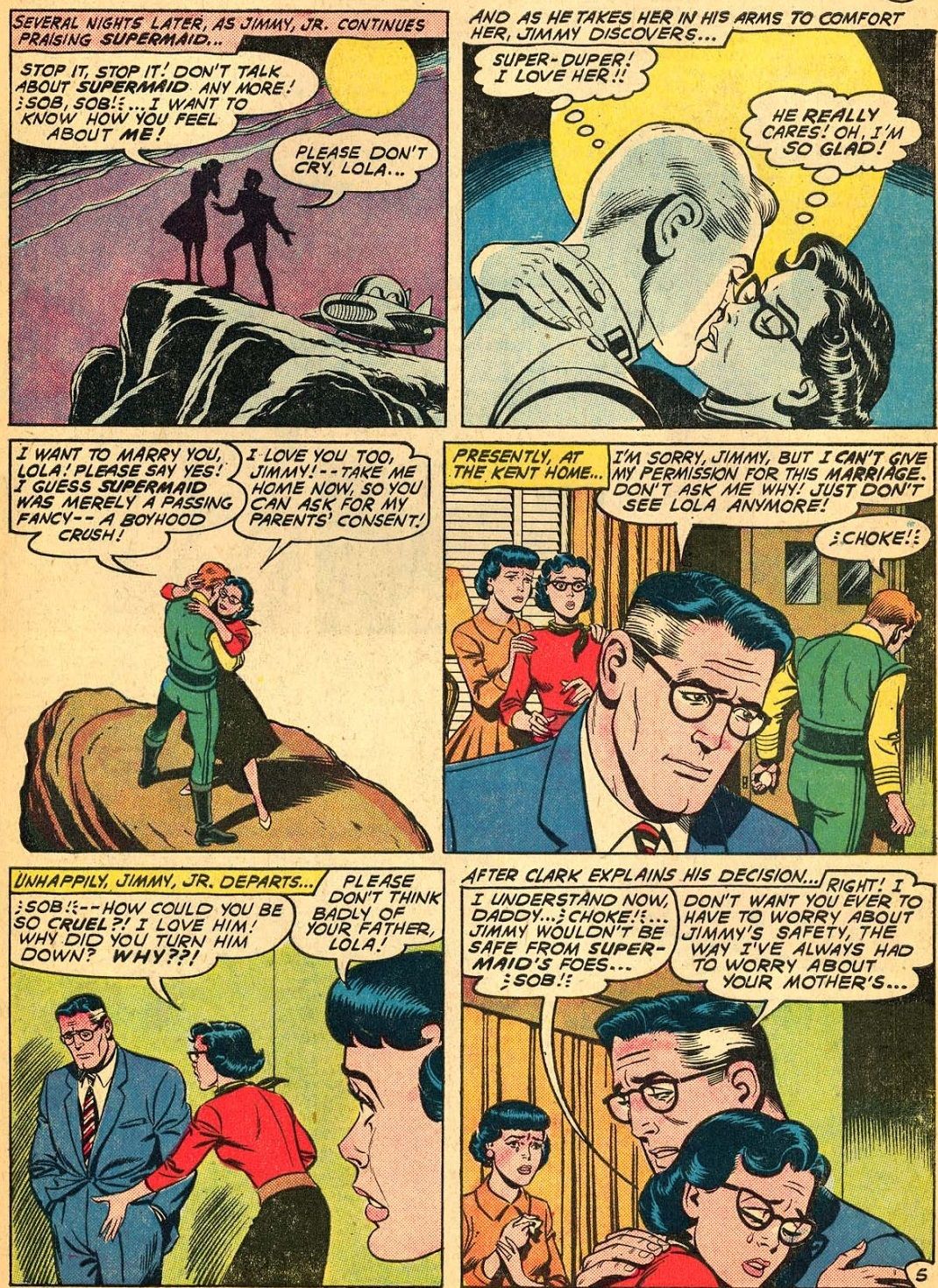 Superman, Jimmy, Lois - Do You Get That These Lovebirds Are First Cousins?