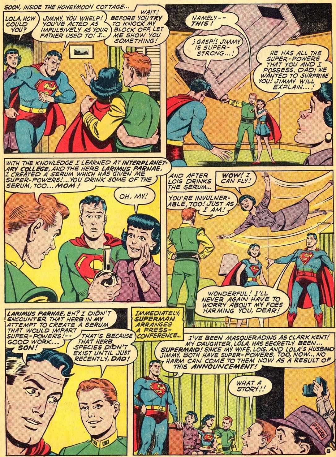 Superman, Jimmy, Lois - Do You Get That These Lovebirds Are First Cousins?