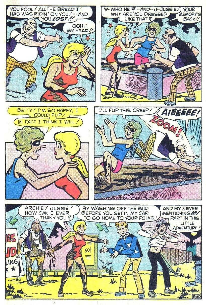 That Time Betty Had Amnesia And Became a Professional Mudwrestler
