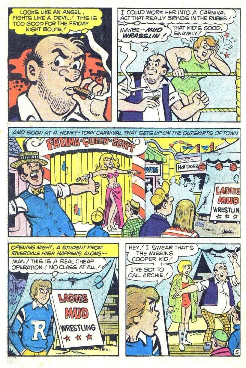 That Time Betty Had Amnesia And Became a Professional Mudwrestler
