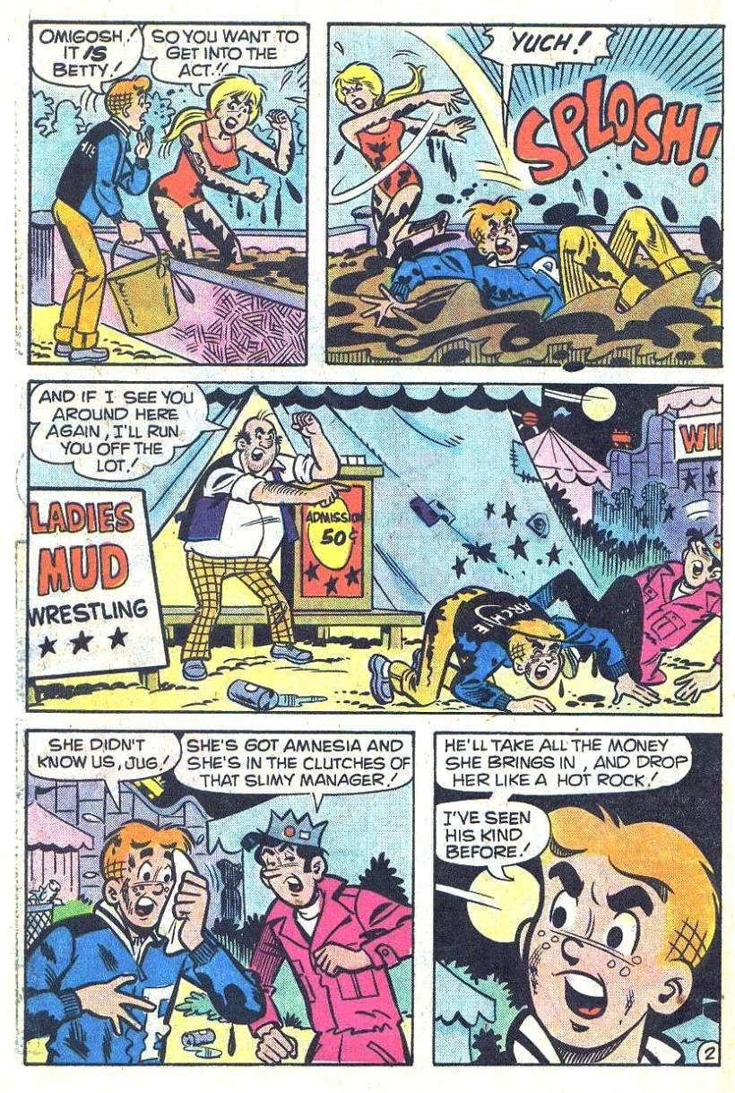 That Time Betty Had Amnesia And Became a Professional Mudwrestler