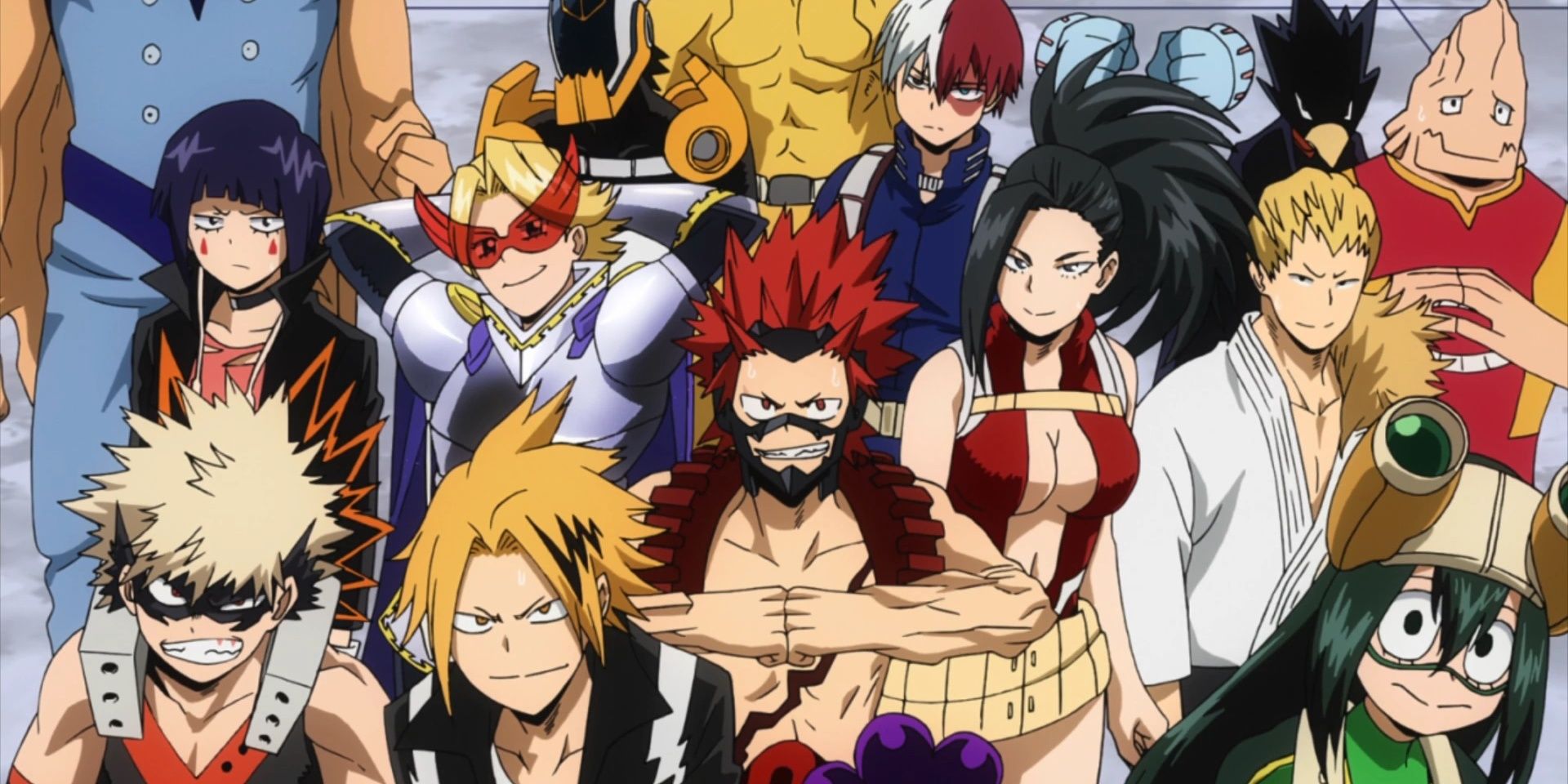 Class Of 1-A In My Hero Academia GeT Ready For Battle