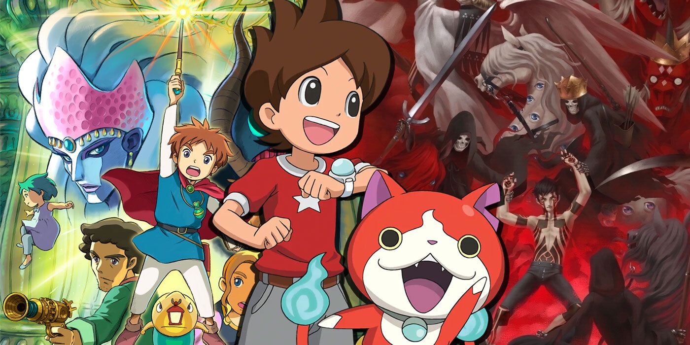Games like Pokémon, including Shin Megami Tensei, Ni no Kuni and Yo-kai Watch