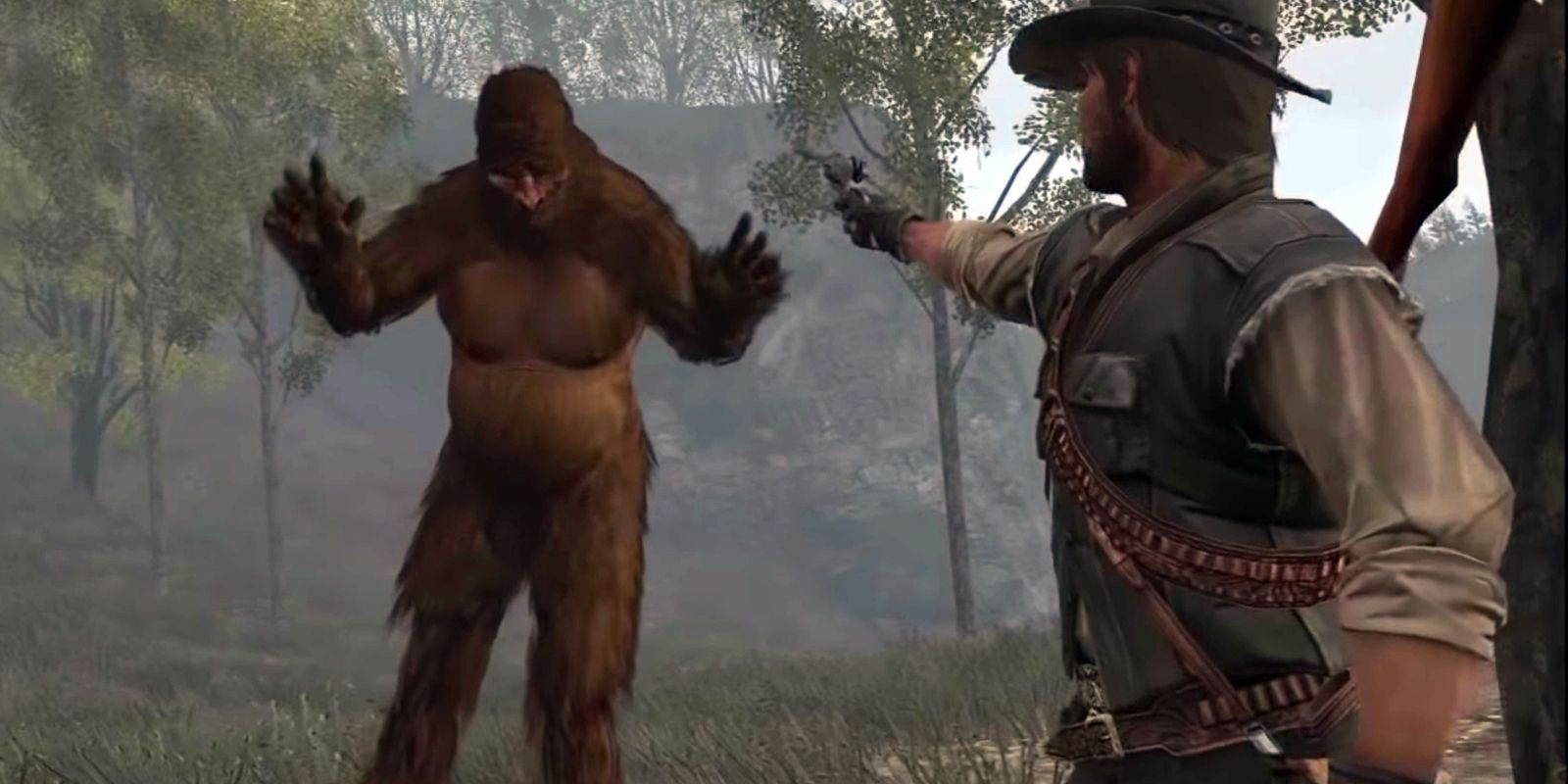Bigfoot in Red Dead Redemption
