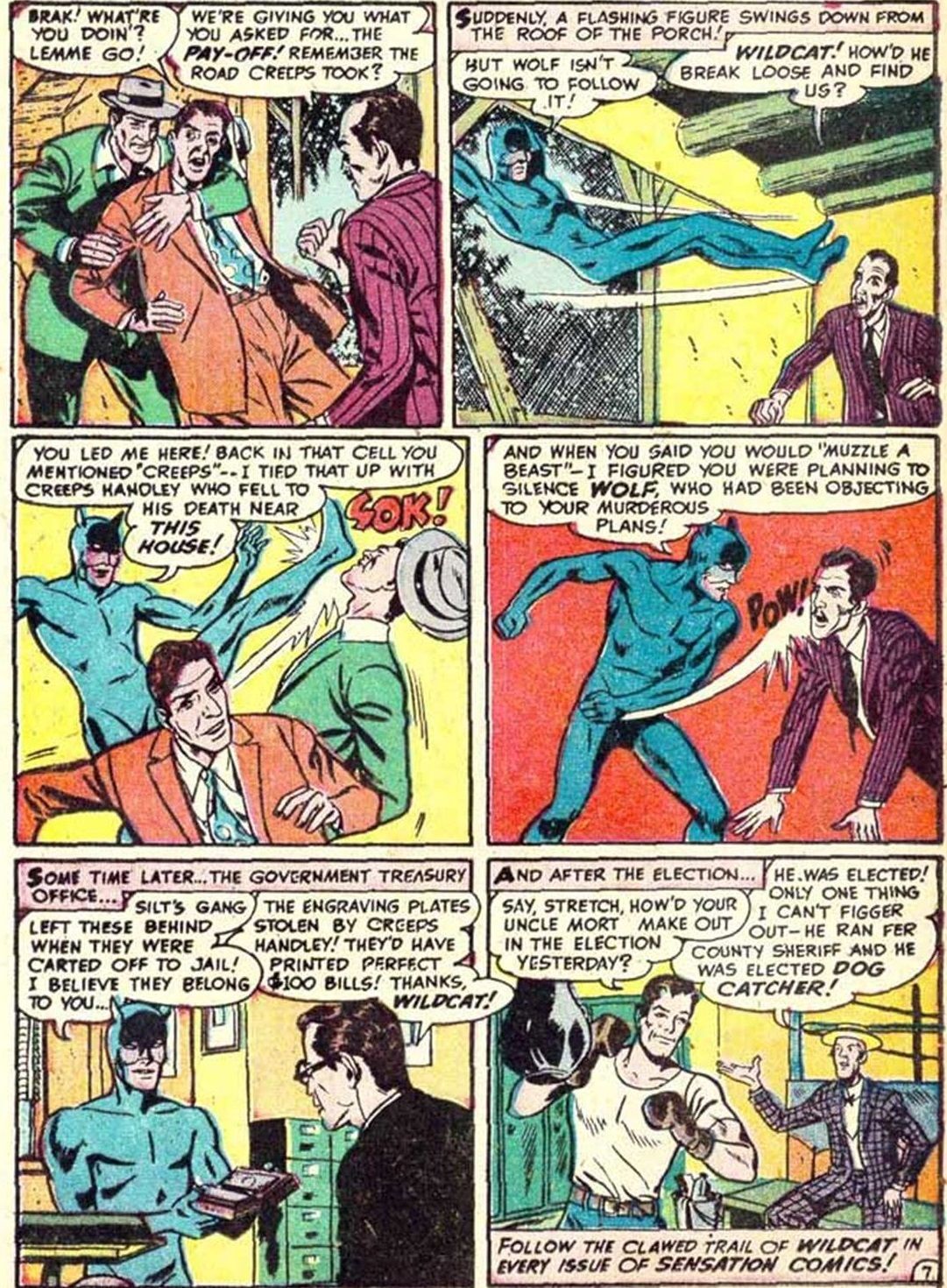 When Did Wildcat Incorporate Boxing Hand Wraps Into His Costume?