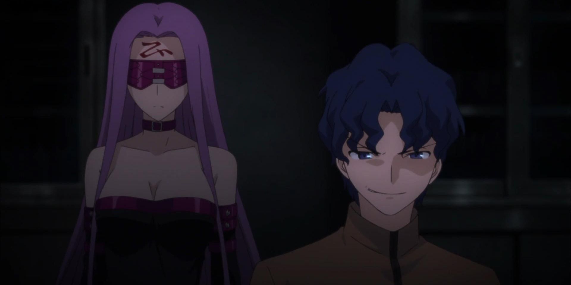 Rider And Her Master From Fate/Stay Night