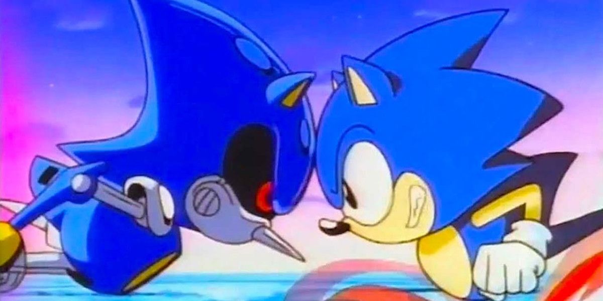Metal Sonic in Sonic OVA.