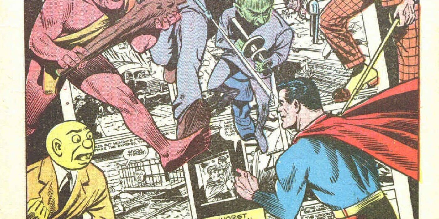 That Time That Jerry Siegel Plundered the Funny Pages to Defeat Superman