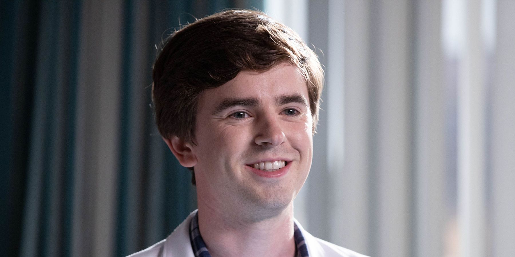 Dr. Shaun Murphy smiling in The Good Doctor