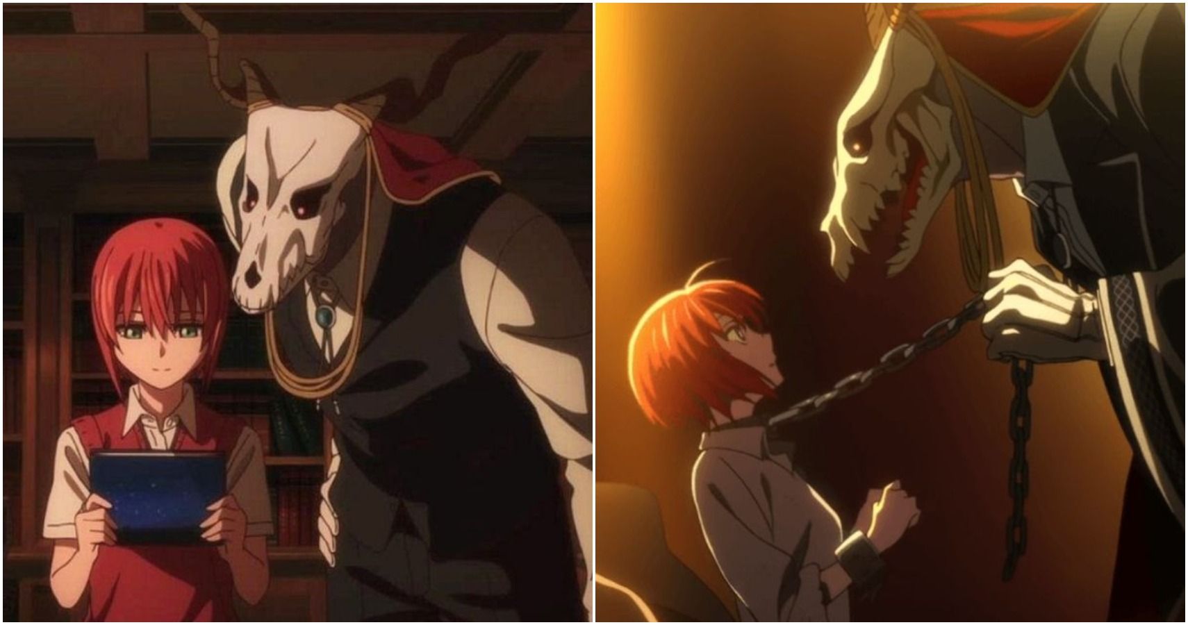 Chise conhece a mestre do Elias  The Ancient Magus' Bride 2ª