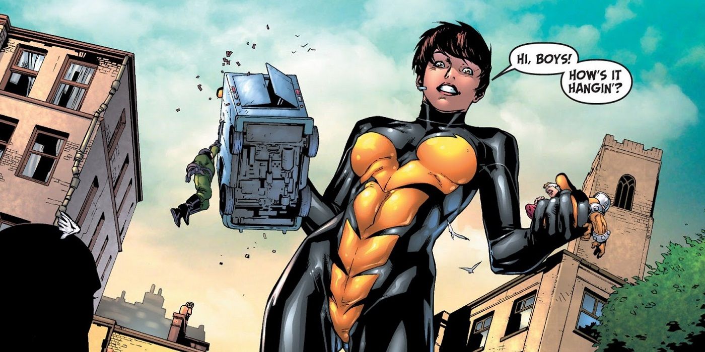 Marvel's Wasp-growing in Marvel Comics