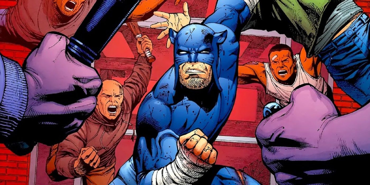 When Did Wildcat Incorporate Boxing Hand Wraps Into His Costume?