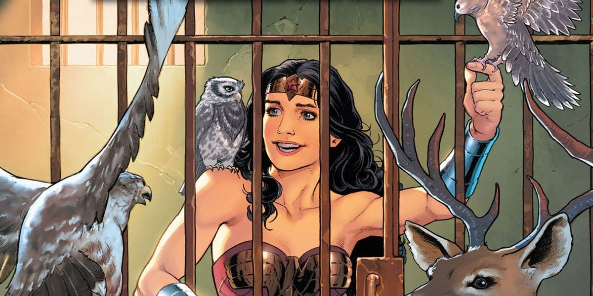 Wonder Woman speaks to animals in DC Comics